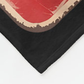 Vintage Funny Papa Fleecedecke (Ecke)