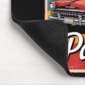 Vintage Funny Papa  Mousepad (Ecke)