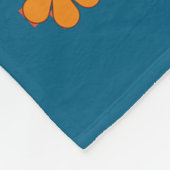 Vintage Funny Retro Motivational Teacher Retro  Fleecedecke (Ecke)