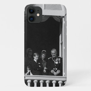 Vintage Fürstenfamilie von Monaco auf Palastbalkon Case-Mate iPhone Hülle