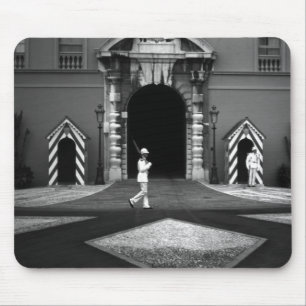 Vintage Fürstentum Monaco Fürstenpalast Mousepad