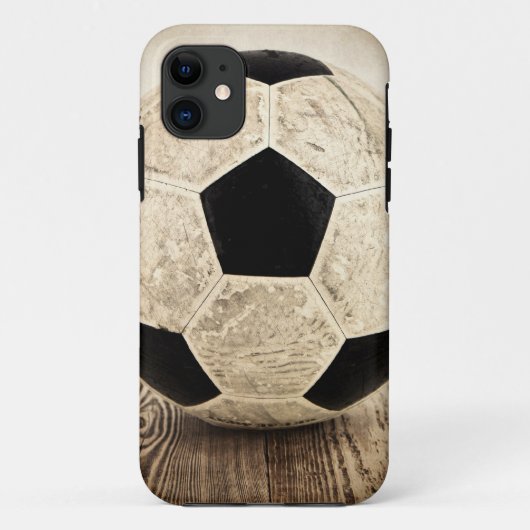 Vintage-Fußball Case-Mate iPhone Hülle (Rückseite)