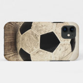 Vintage-Fußball Case-Mate iPhone Hülle (Rückseite (Horizontal))
