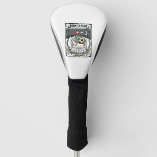 Vintage-Fußball Geboren um College-Shirt-Design zu Golf Headcover