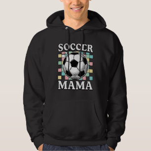 Vintage-Fußball-Mama-Gravur-Shirt-Design_1 Hoodie