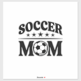 Vintage-Fußball-Mama-Shirt-Vektordesign_1 Aufkleber