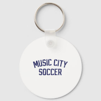 Vintage Fußball Nashville Music City Fußball Retro Schlüsselanhänger