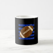 Vintage-Fußball-Saison-Spieltag Kaffeetasse (Mittel)
