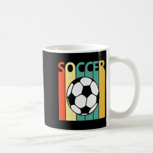 Vintage-Fußball-Sport-T-Shirt Kaffeetasse