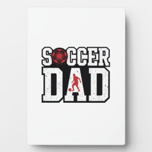 Vintage Fußball-Vater abgenutzte Sport-Typografie- Fotoplatte