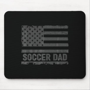 Vintage Fußball-Vater Amerika US-Flagge Patriot T- Mousepad