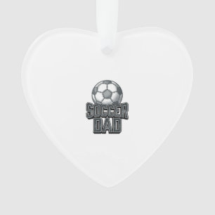 Vintage Fußball-Vater Fett Schrift T-Shirt Design_ Ornament