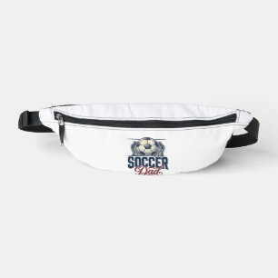 Vintage Fußball-Vater-Shirt-Design_1 Bauchtasche