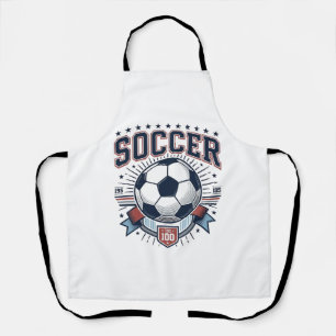 Vintage-Fußball-Wappen-Shirt-Design_1 Schürze