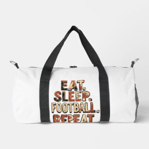 Vintage-Fußballfan-Design Retro-Fußballgrafik Duffle Bag