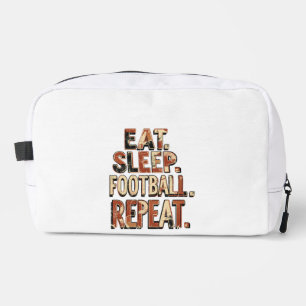 Vintage-Fußballfan-Design Retro-Fußballgrafik Waschbeutel