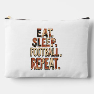 Vintage-Fußballfan-Design   Retro-Fußballgrafik Zubehörtasche
