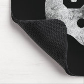 Vintage-Fußballtrikot Nummer 51 Spielernummer  Mousepad (Ecke)