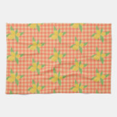 Vintage-Futtersack-Limonen verblasste orange-rote Geschirrtuch (Horizontal)
