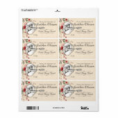 Vintage Gabel aus der Aufkleberküche (Vorne)