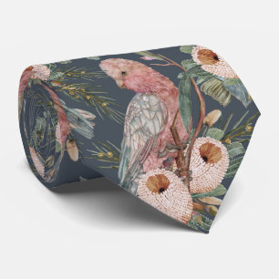 Vintage-Galah-Buschgarten Krawatte
