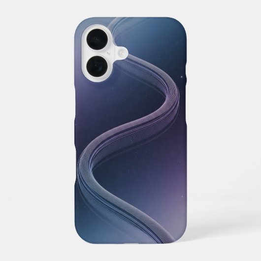 Vintage Galaktische Flugbahn iPhone 16 Hülle (Rückseite)