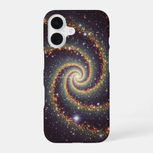 Vintage Galaktische Spirale iPhone 16 Hülle