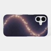 Vintage Galaktischer Pfad iPhone 16 Hülle (Rückseite (Horizontal))