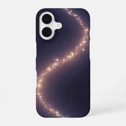 Vintage Galaktischer Pfad iPhone 16 Hülle (Rückseite)