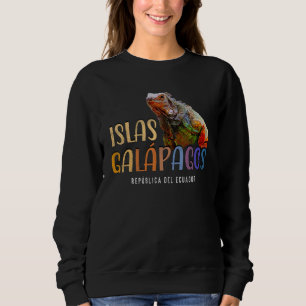 Vintage Galapagos-Inseln Ecuador Leguan Islas Gal Sweatshirt