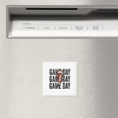 Vintage Game Day Footll Blitz Funny Team  Magnet (In Situ (Geschirrspüler))
