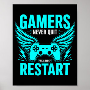 Vintage-Gamer geben nie auf - wir starten Gami ein Poster