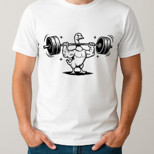 Vintage Gans Ente LUSTIGES MEME Ente Fitness Sport T-Shirt