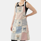 Vintage-Gans-Landhaus-Patchwork-Quilt Schürze (InSitu)