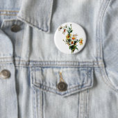 *Vintage-Gänseblümchen*-Blumenkunst Button (Beispiel)