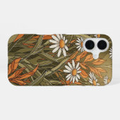 Vintage Gänseblümchen-Garten iPhone 16 Hülle (Rückseite (Horizontal))
