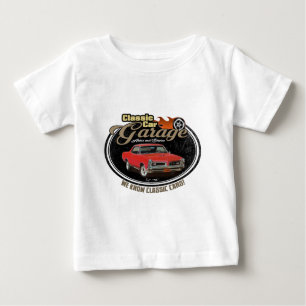 Vintage Garage mit GTO Baby T-shirt