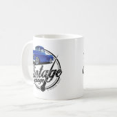Vintage-Garage von 1955 Kaffeetasse (Vorderseite Links)