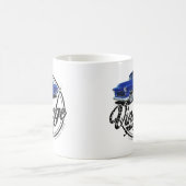 Vintage-Garage von 1955 Kaffeetasse (Mittel)