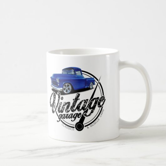 Vintage-Garage von 1955 Kaffeetasse (Rechts)