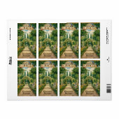 Vintage Garden Ex Libris Bookplate  (Vorne)