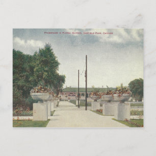 Vintage Garfield Park Chicago Illinois Postkarte
