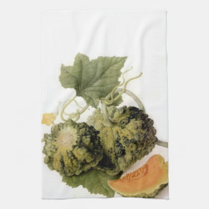 Vintage-Garten-Kürbis-Küchenhandtuch Küchentuch