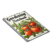 Vintage Gartenarbeit Notizblock (Rechte Seite)