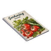 Vintage Gartenarbeit Notizblock (Rechte Seite)