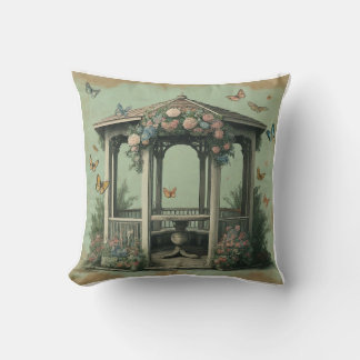 Vintage-Gartenparty-Schmetterlinge-Wurfkissen Kissen