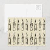 VINTAGE Gartenschneider 2 Postkarte (Vorne/Hinten)