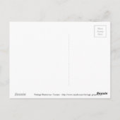 VINTAGE Gartenschneider 2 Postkarte (Rückseite)