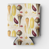 Vintage Gartenvegetation Dosenkühler (Vorderseite)