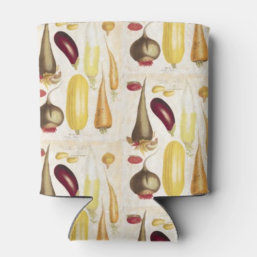 Vintage Gartenvegetation Dosenkühler (Rückseite)